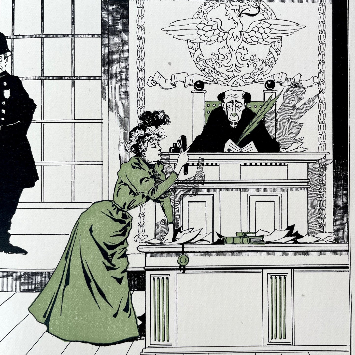 The Evolution of Woman | Women’s Rights Satire | Harry Whitney McVickar | 1896