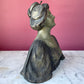 Antique Art Nouveau Bust