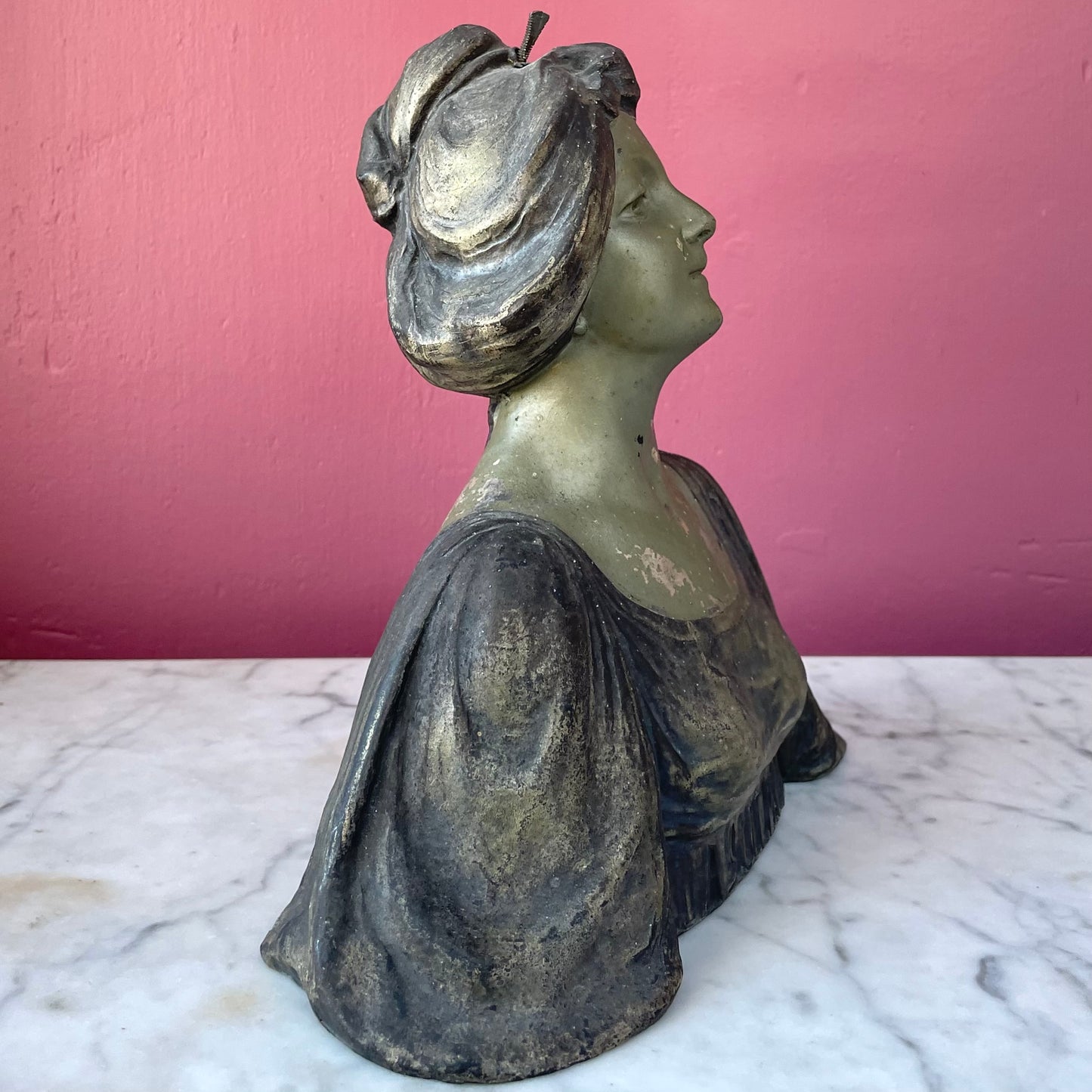Antique Art Nouveau Bust