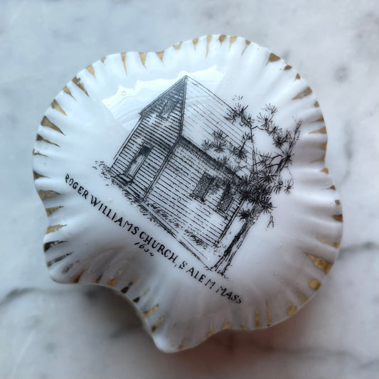Antique Salem, MA Souvenir Box | Roger Williams Church