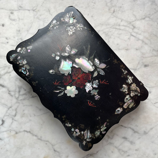 Victorian Pearl Inlaid Lapdesk