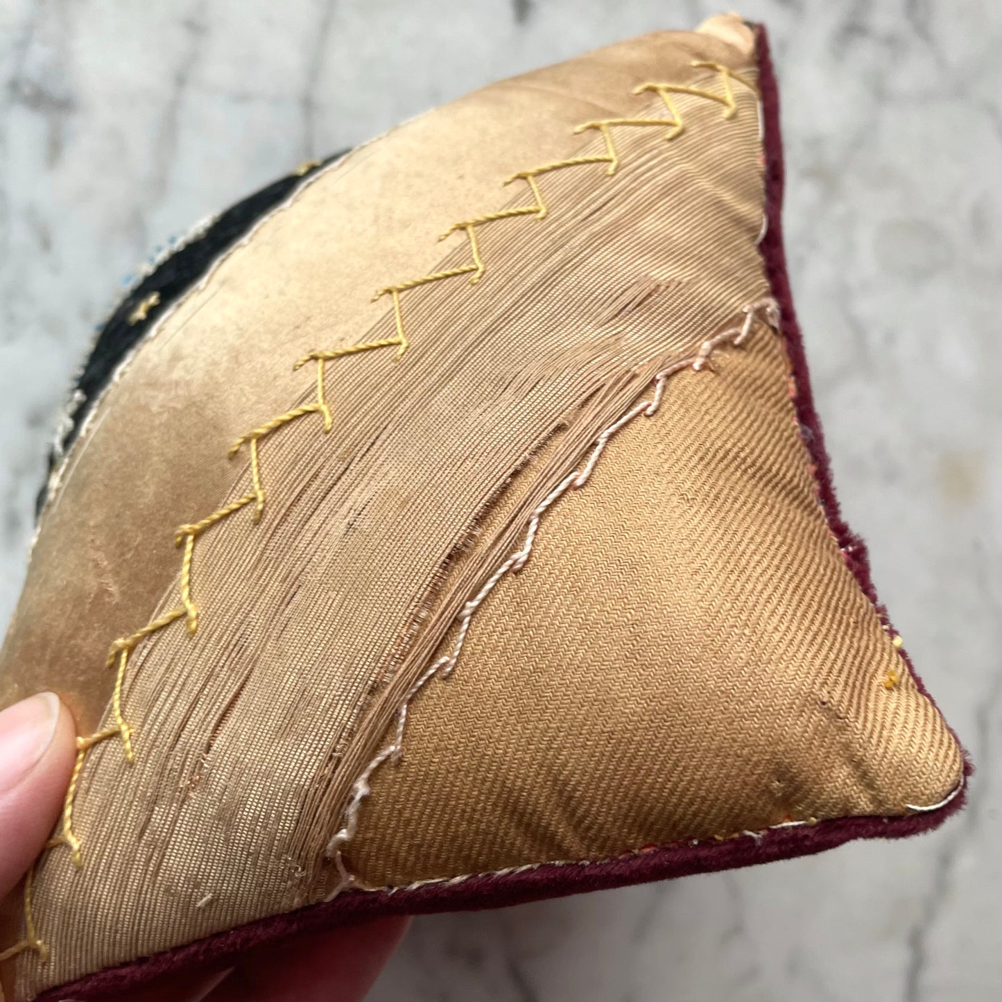 Antique Moon Pincushion
