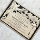 Victorian Mourning Card