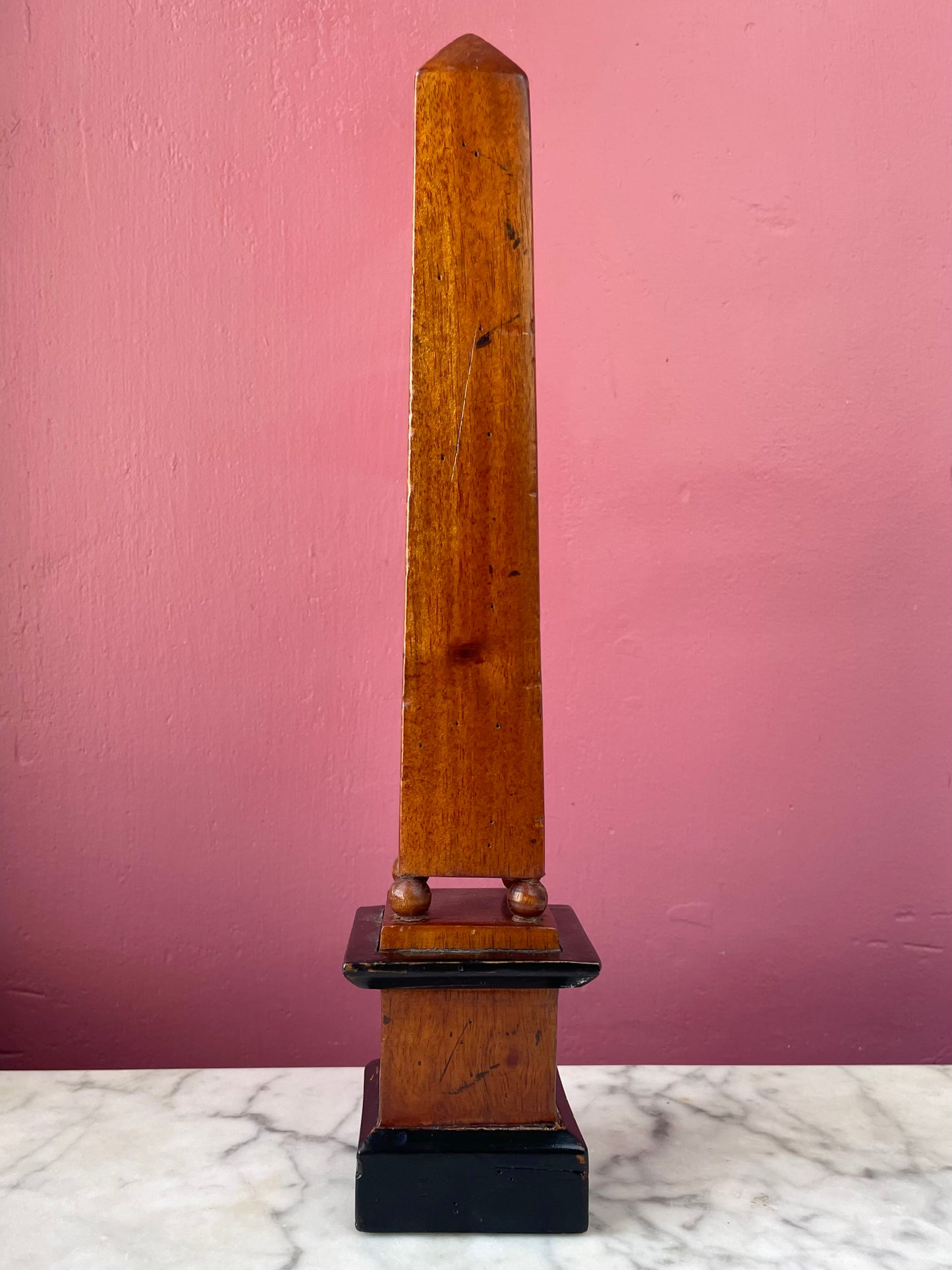 Vintage Wooden Obelisk