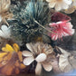 Victorian Shadow Box with Cloth Flowers