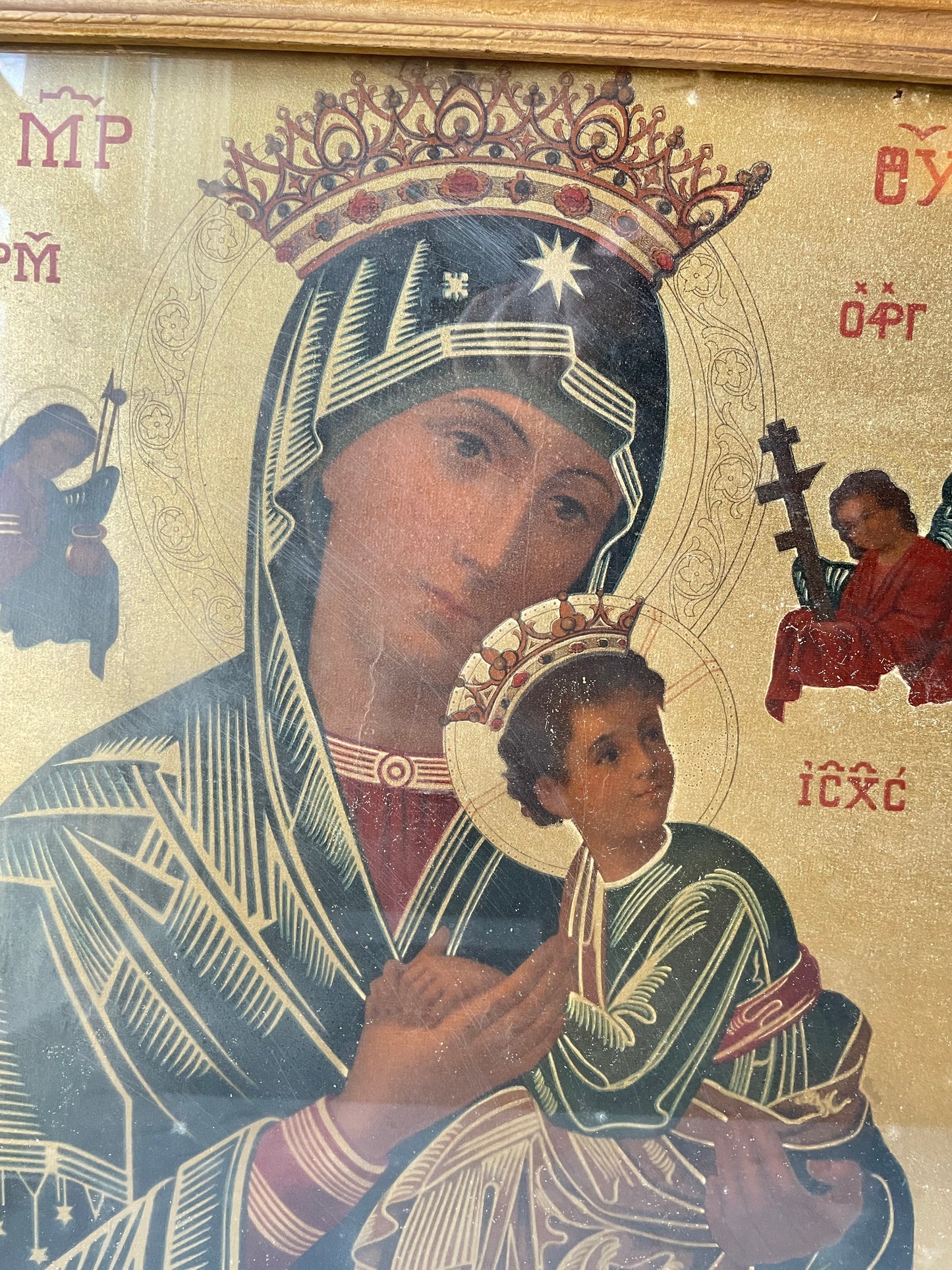 Our Lady of Perpetual Help | Antique Print