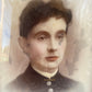 Victorian Photo on Curved Glass