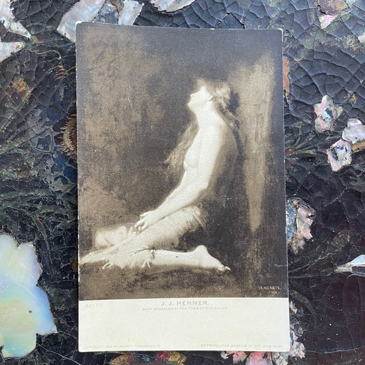Mary Magdalene by J. J. Henner | Antique Postcard