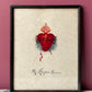 Antique Sacred Heart Painting | Thy Kingdom Come