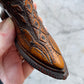 Antique Carved Wood Shoe Pincushion