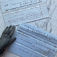 Victorian Funeral Bills | Coffins and Gravestones | Benjamin Blood