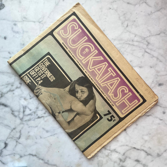 Suckatash | 1971 | NSFW Bifold Paper