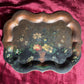 Early Victorian Floral Tole Tray