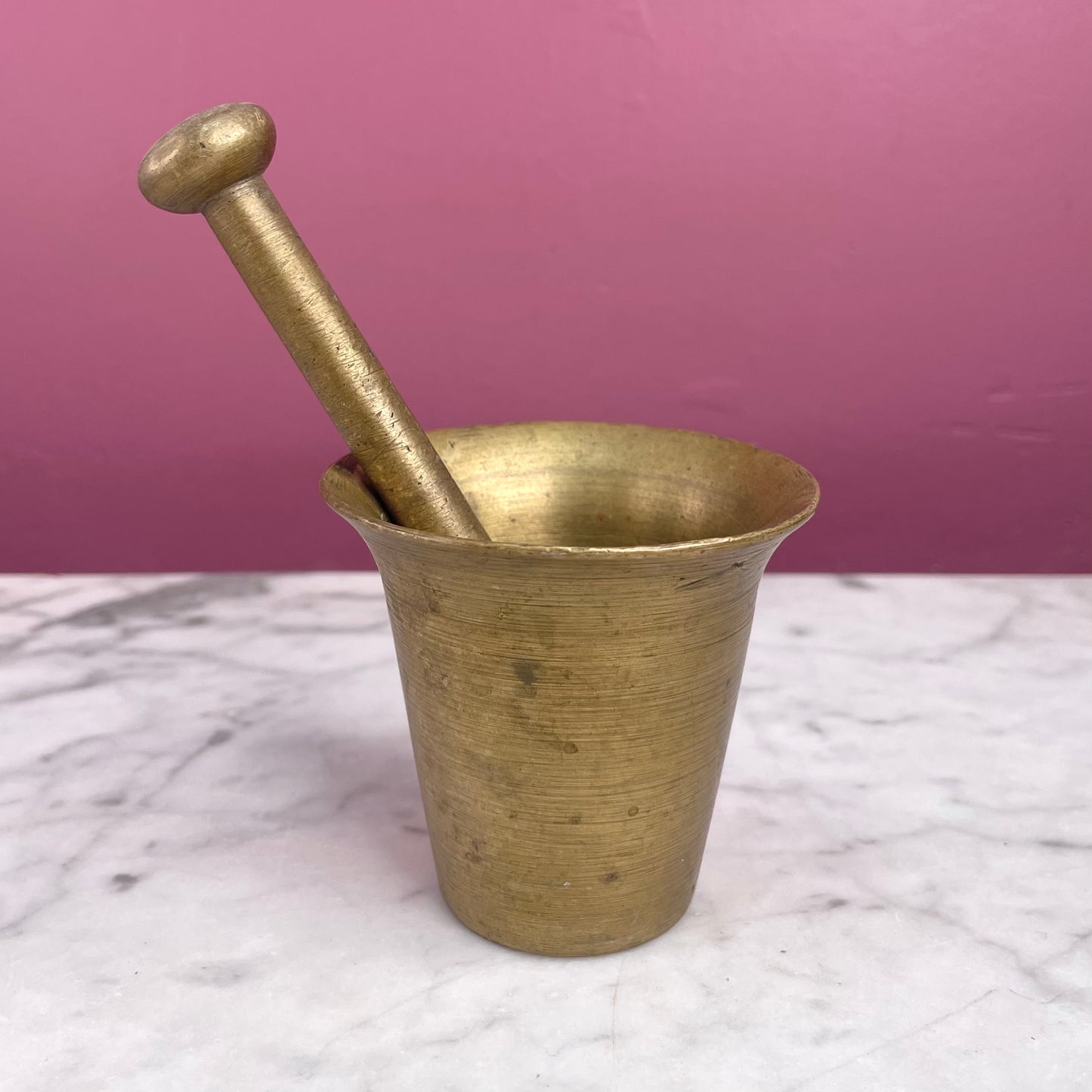 Vintage Brass Mortar & Pestle