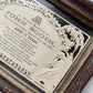 Victorian Mourning Die Cut in Original Frame