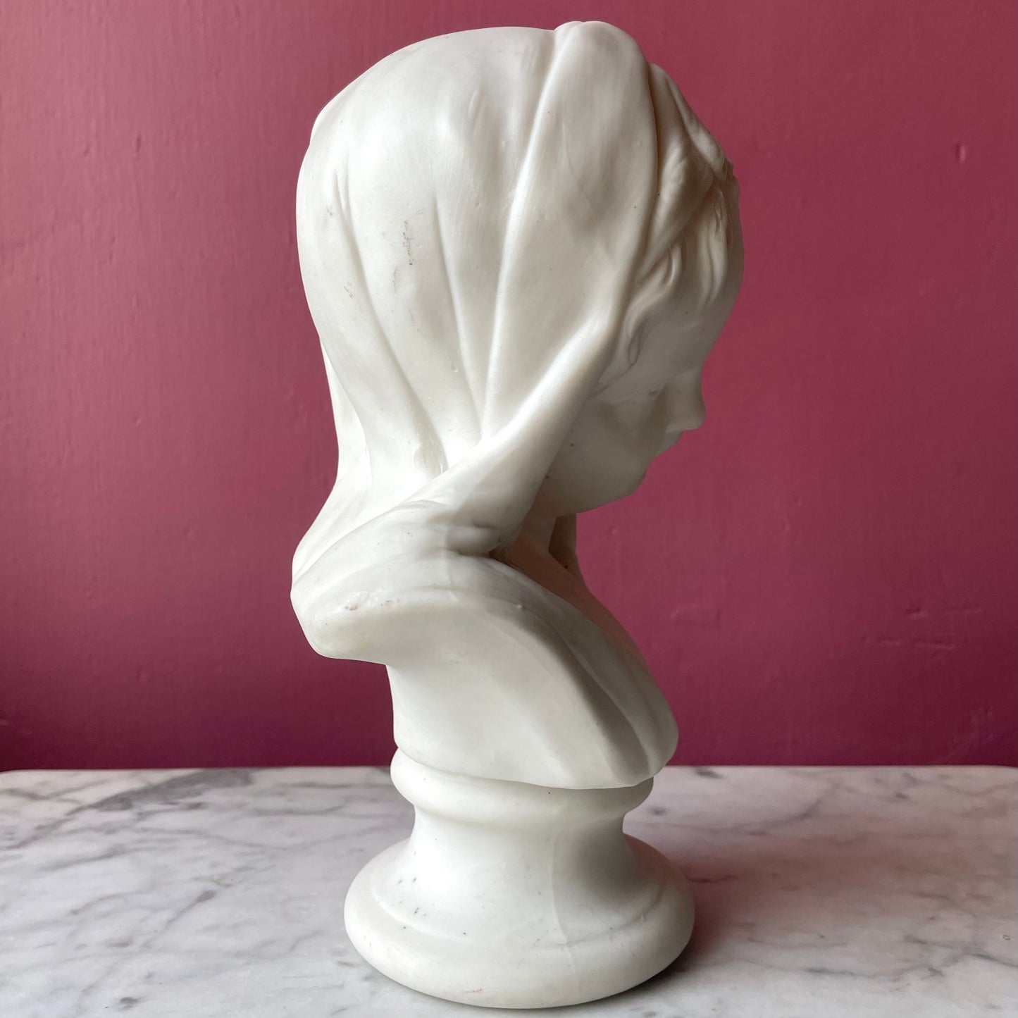 Weeping Child | Victorian Parian Bust