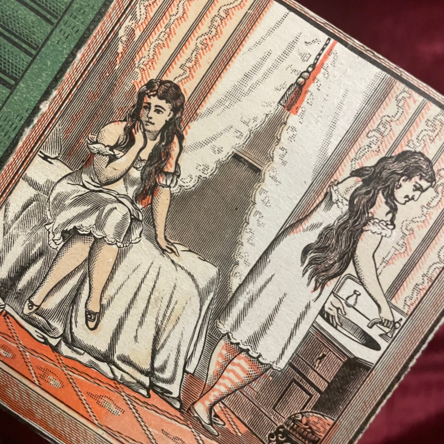 Victorian Sapphic Trade Card