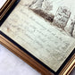 The End of All Men | Victorian Memento Mori Gravestone Drawing