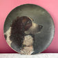 Victorian Portrait Plate of a Dog