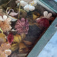 Victorian Shadow Box with Cloth Flowers
