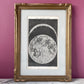 Antique Moon Print