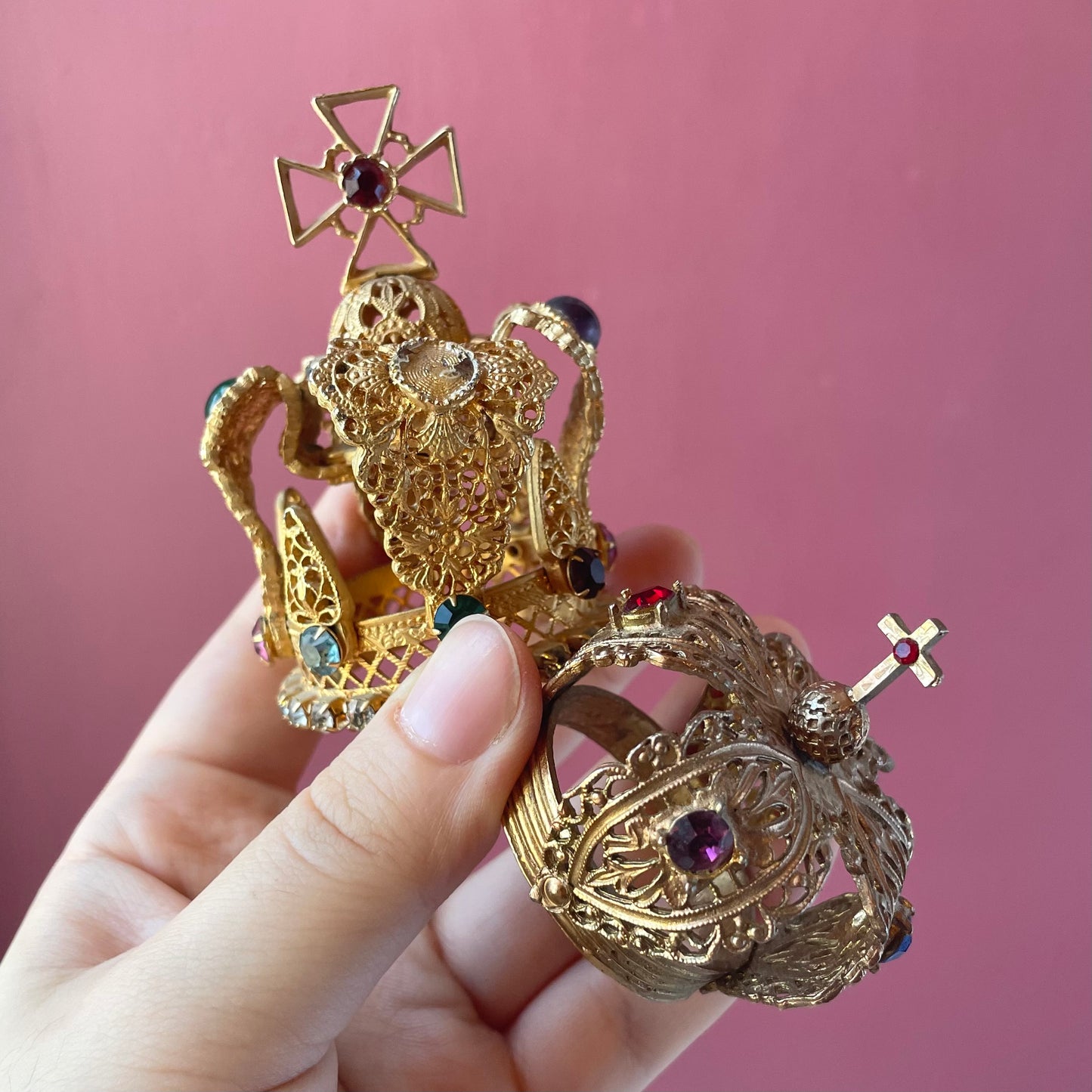 Vintage Santos Crowns
