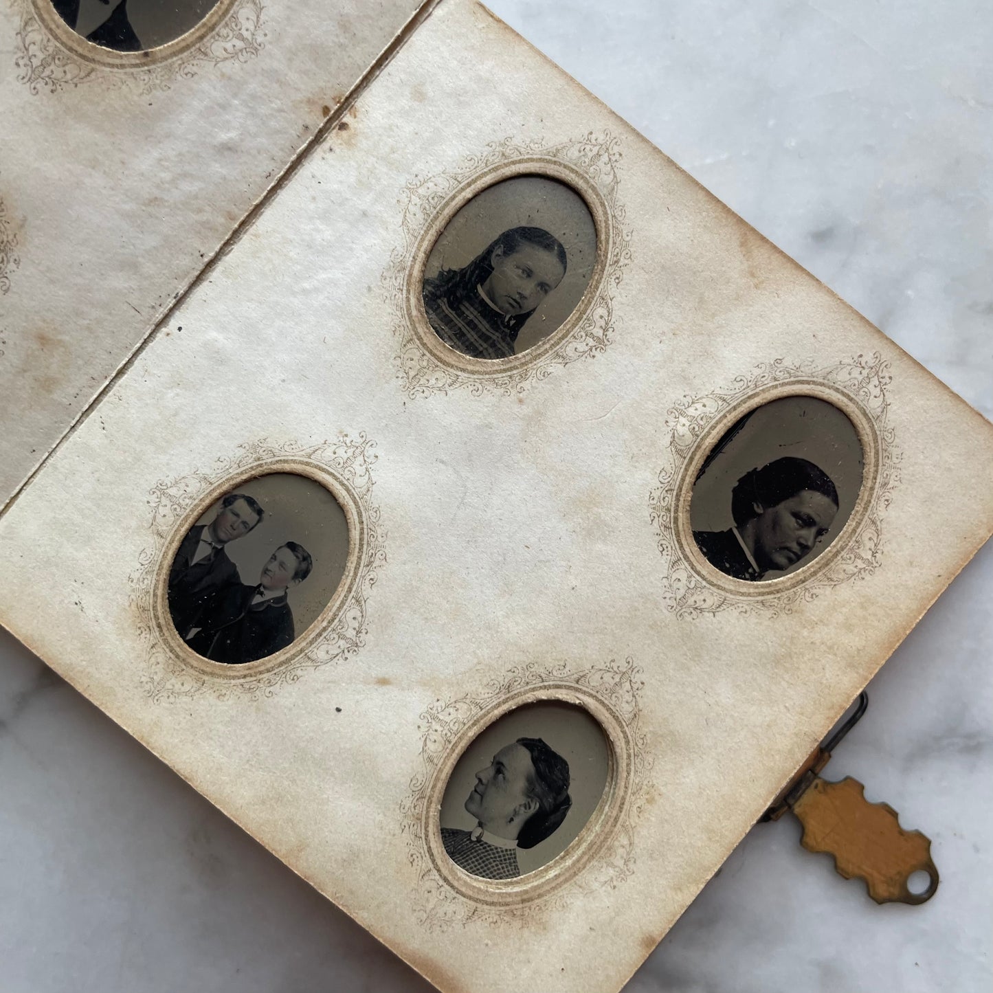 Victorian Gem Tintype Album