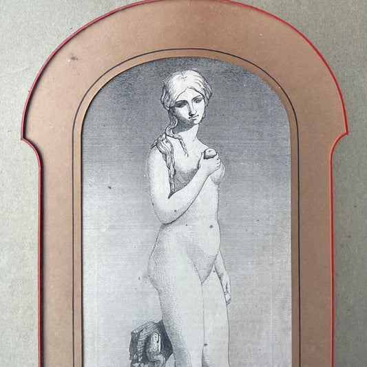 Eve Tempted | Hiram Powers | Framed Engraving
