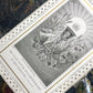 Antique Lace Paper Holy Card | The Eucharist