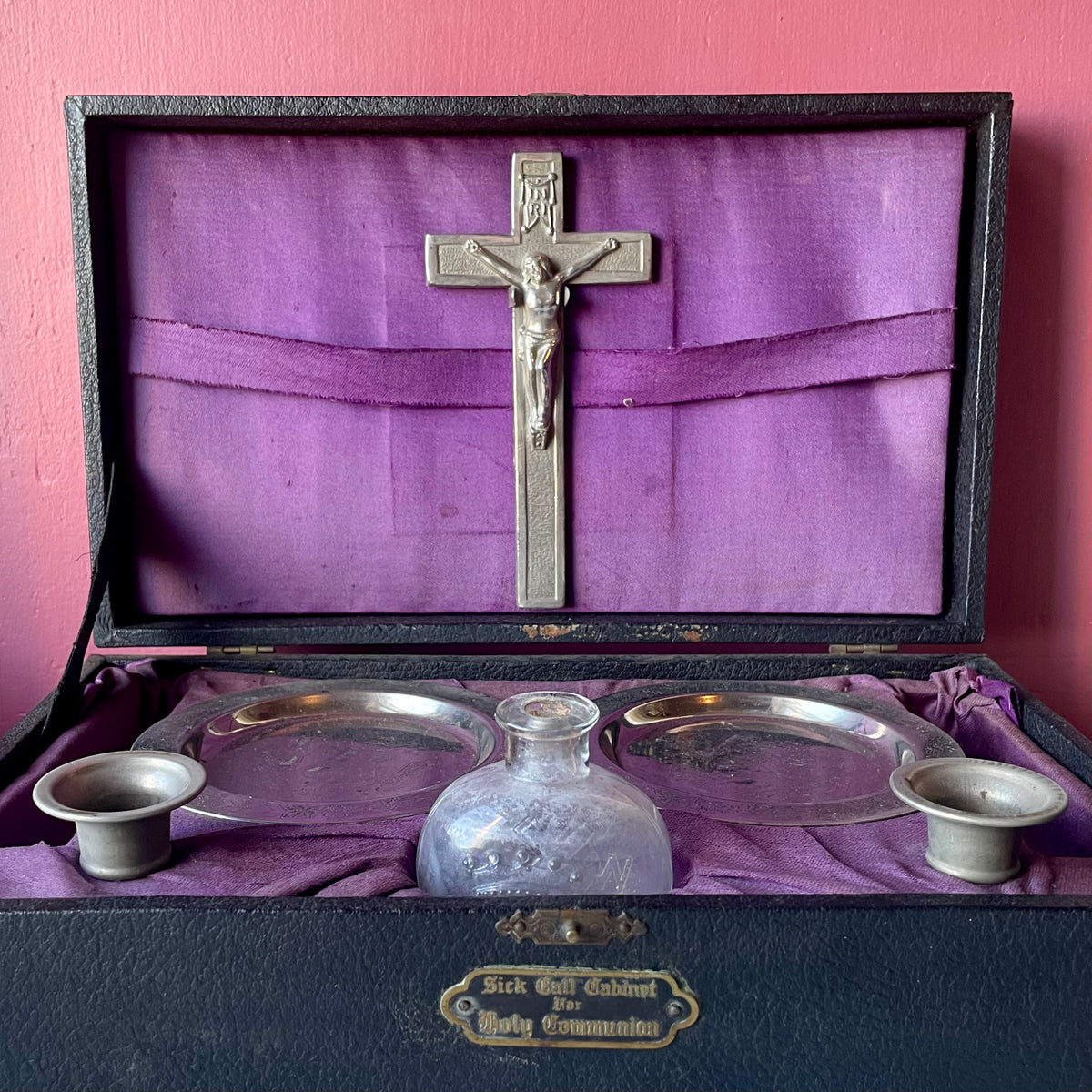 Antique Last Rites Kit