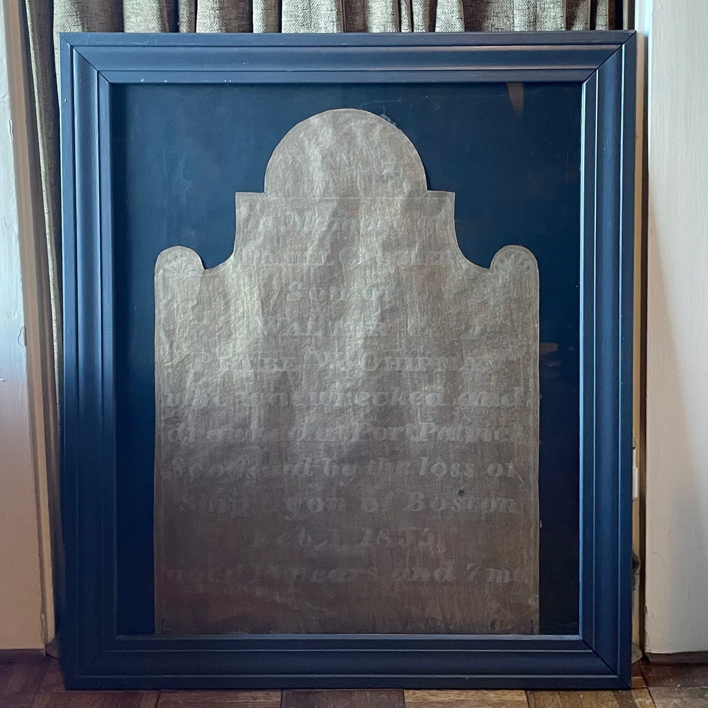 New England Gravestone Rubbing | 1835