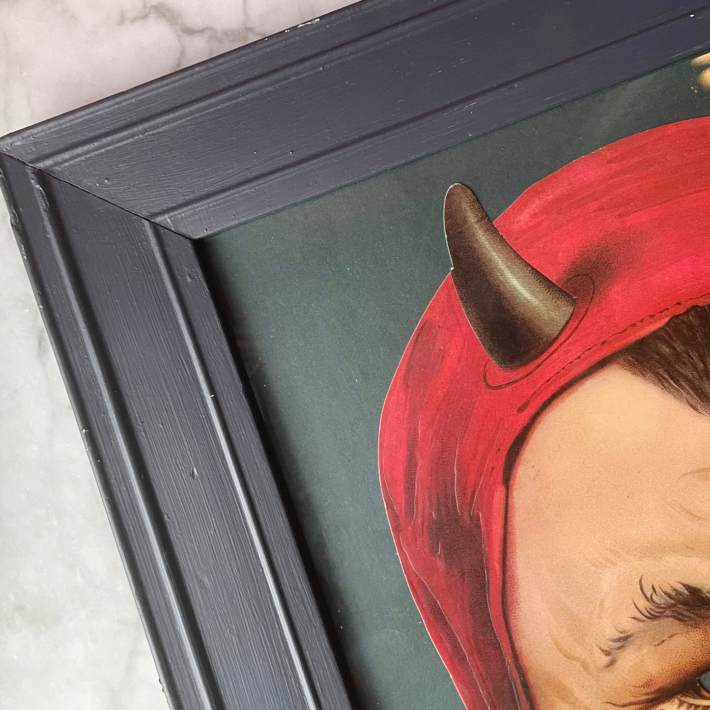 Vintage Devil Mask | Victorian Repro