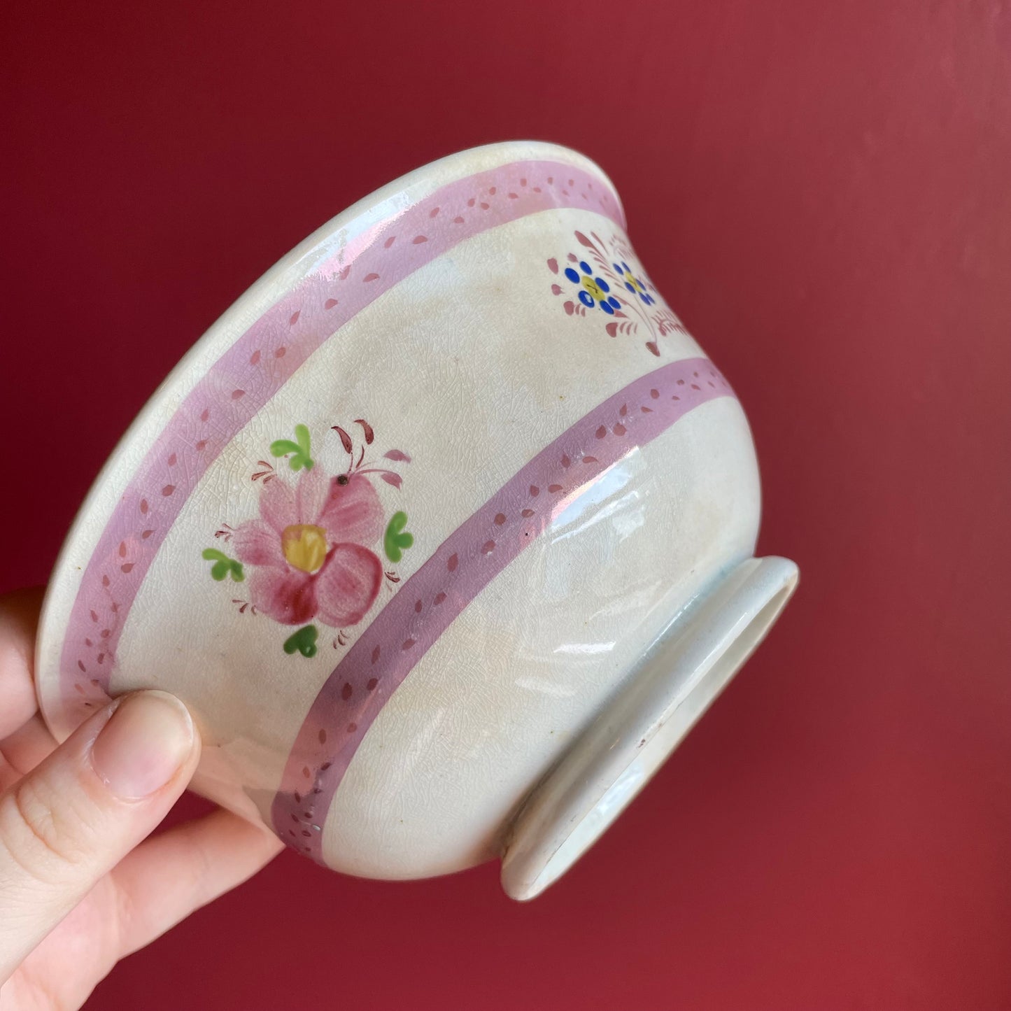 Victorian Pink Lustreware Tea Set | 21 Pieces