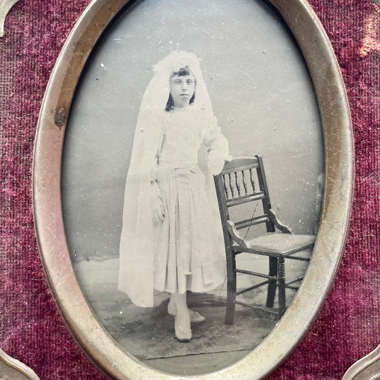 Confirmation | Victorian Framed Tintype