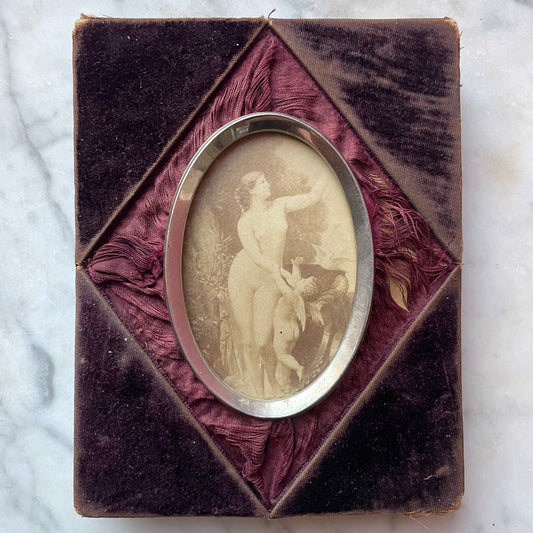 Cupid & Venus | Antique Framed Print