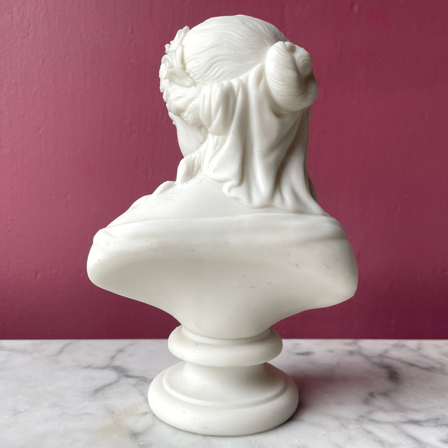 Miniature Victorian Parian Bust