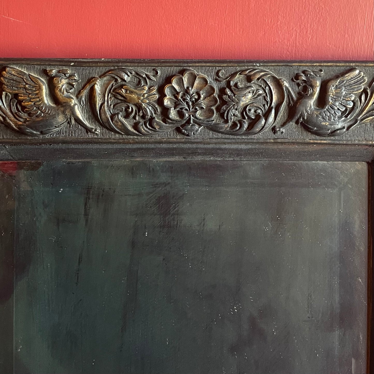 Victorian Medieval Revival Wall Mirror