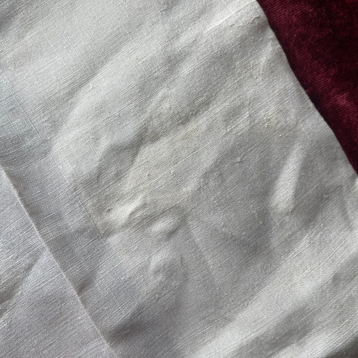 Vintage Risquée Appliquée Linen Hand Towel | 1950s-1960s