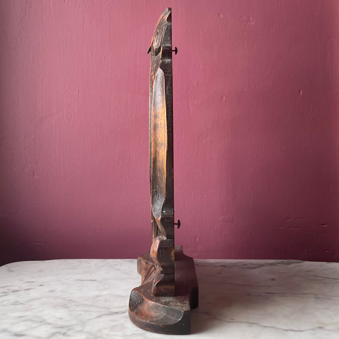 Antique Mexican Fotoescultura