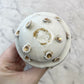 Victorian Porcelain Shrine Shaped Holy Water Font