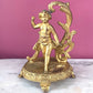 Antique Art Nouveau Pocket Watch Stand with Putto