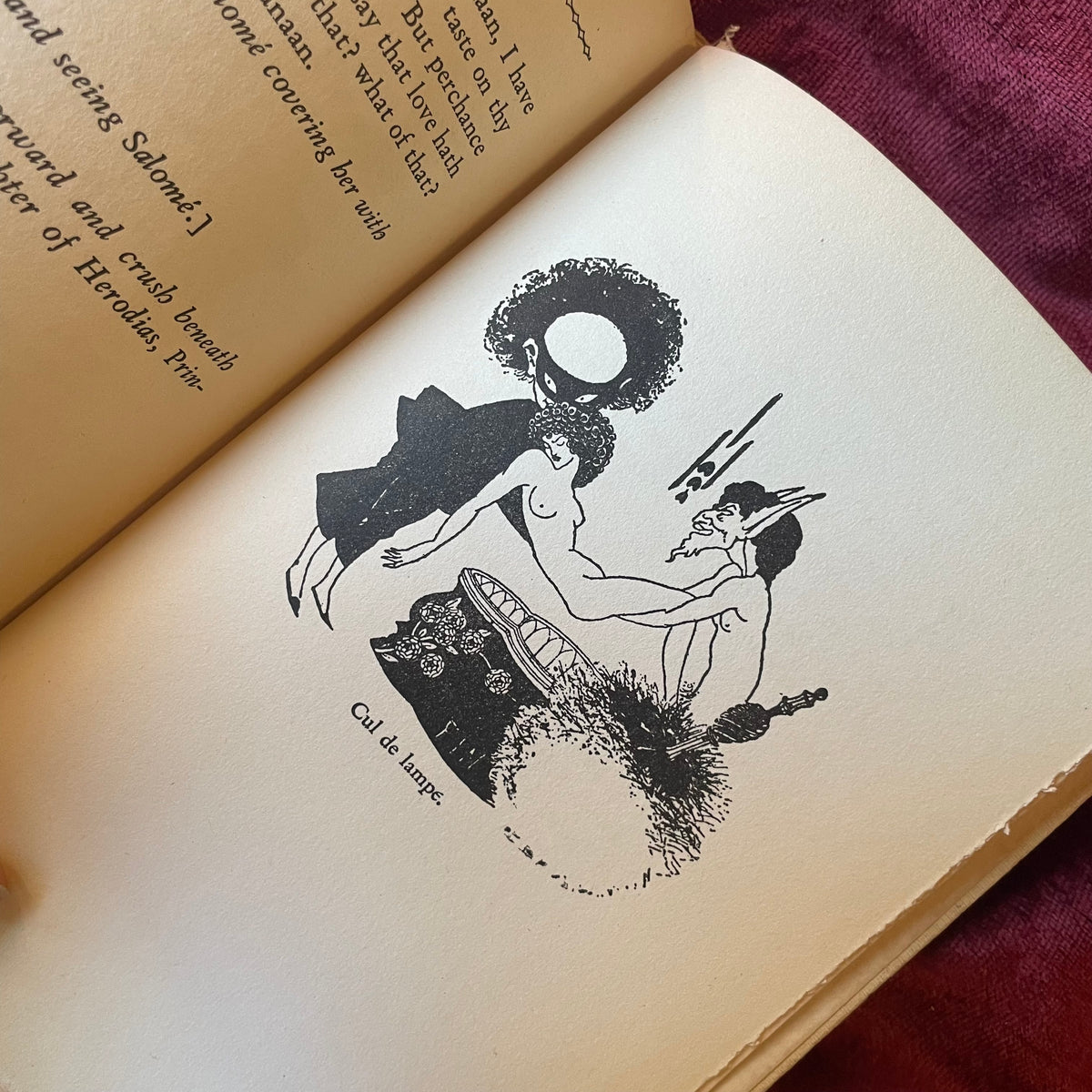 Salome by Oscar Wilde illustrated by Aubrey Beardsley | 1930s