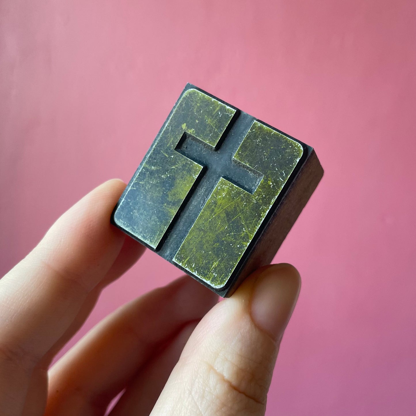 Antique Printer’s Blocks or Clichés | Crosses