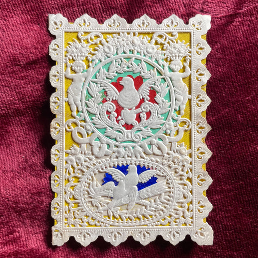 Victorian Lace Paper Valentine | George Whitney | 1870s