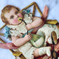 Murder Bottle | Victorian Self Feeding Baby Bottle Lithograph Card