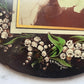Antique Celluloid on Tin Photo of Two Girls