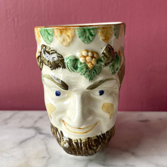 Antique Staffordshire Bacchus Mug