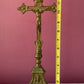 Antique Brass Crucifix