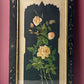 Victorian Floral Lithograph in Black Aesthetic Movement Frame