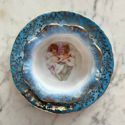 Antique Sapphic Dessert Cup